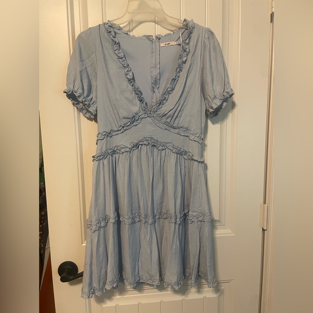 Light blue dress